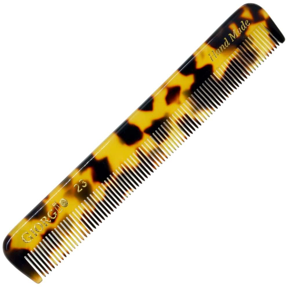 Giorgio G23 Handmade All Fine Tooth Pocket Comb For Men Hair Comb Straightener For Everyday Grooming Styling Hair Mustache And Beard For Men Women A