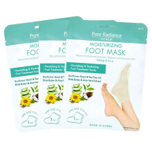 Pure Radiance by CALA Feuchtigkeitsspendende Fußmasken, 3 Paar.