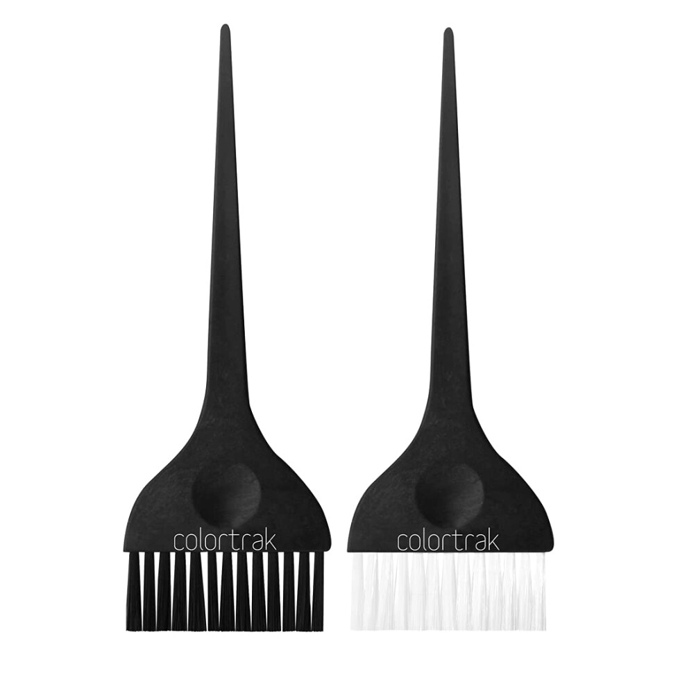 Colortrak Extra Wide Hair Color Brushes  3 inch Bristle Width Cuts Application time  Firm Bristles  1 Extra Wide Brush with Ultra-Soft Feather Bristle