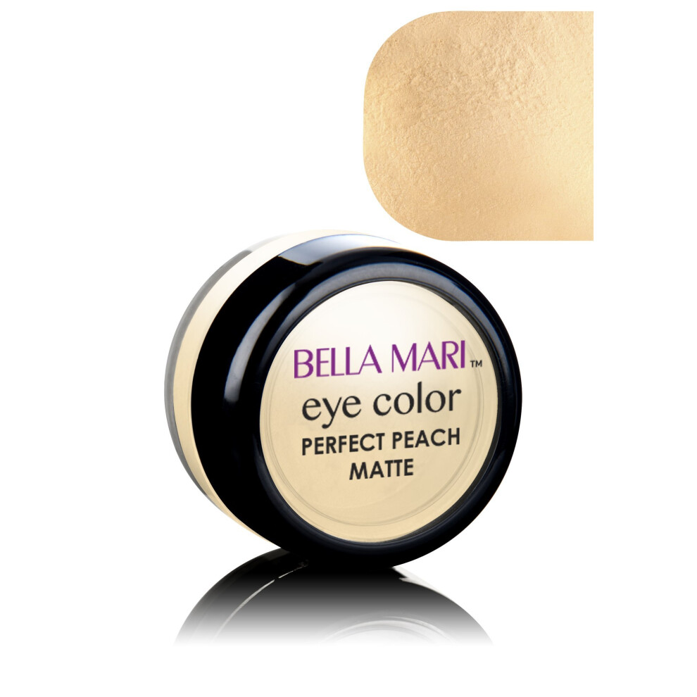 Naturens Mã¦Rker Natural Mineral Eyeshadow By Bella Mari (Perfect Peach Matte 0.1 Ounce) - No Toxic Synthetic Chemicals - Tsa-Approved Travel Size