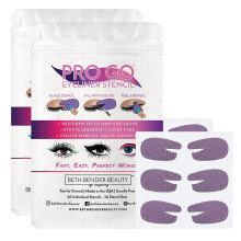 Beth Bender Beauty Pro Go szemceruza stencil | Cat Eyeliner Stencil | Made in USA | Cruelty Free & Vegn  2 darabos csomag