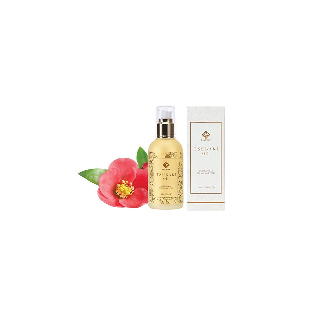 Elabore Tsubaki Oil (3.88 Fl.oz / 115 Ml)