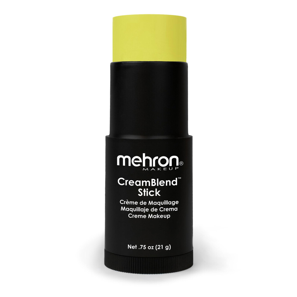 Mehron Makeup CreamBlend Stick | Face Paint  Body Paint  & Foundation Cream Makeup | Body Paint Stick Perfect for Halloween Makeup .75 oz (21 g) (Ogre