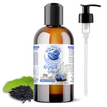 Bella Terra Oils - Schwarzkümmelöl 8 oz - Kaltgepresst & Rein, Ein Zeichen essentieller Mineralien