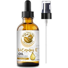 Bella Terra Oils - Organikus E-vitamin olaj 4 uncia - A bio bzacsra szerves vitaminkivlsgnak bemutatsa D-alfa tokoferolban s zsrsavakban gaz