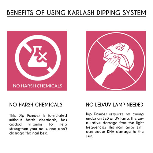 Karlash Gel Base DIP Powder System 0.5 oz (Step 4 Top) 1