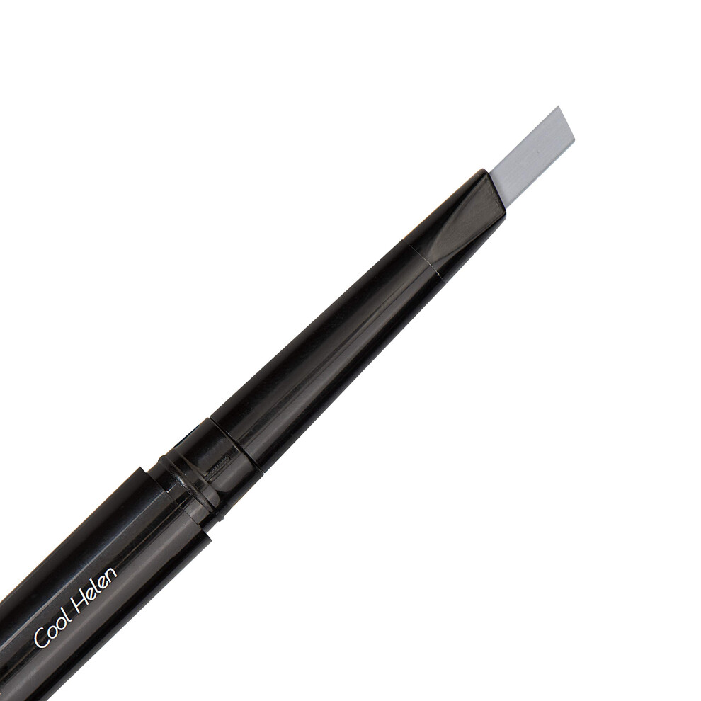 Eye Embrace Cool Helen: Light Gray Eyebrow Pencil - Waterproof  Double-Ended Automatic Angled Tip & Spoolie Brush  Cruelty-Free-image-OPC-PFPQHVR-NEW