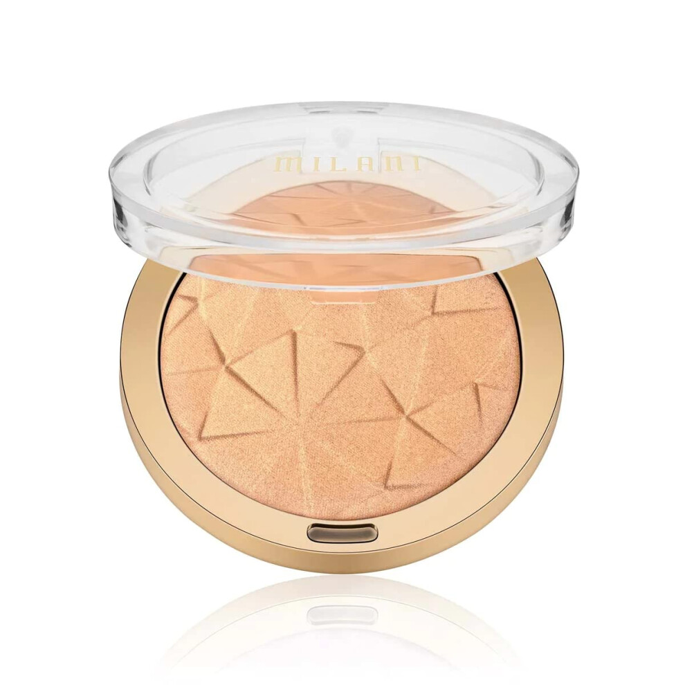 Milani Hypnotic Lights Powder Highlighter - Flashing Light (0.3 Ounce) Vegan  Cruelty-Free Face Powder that Contours & Highlights for a Glowing Finish