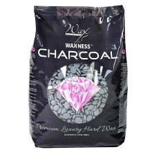 Waxness Wax Necessities Polymer Blend Luxury Hard Wax Charcoal 2.2 Pound