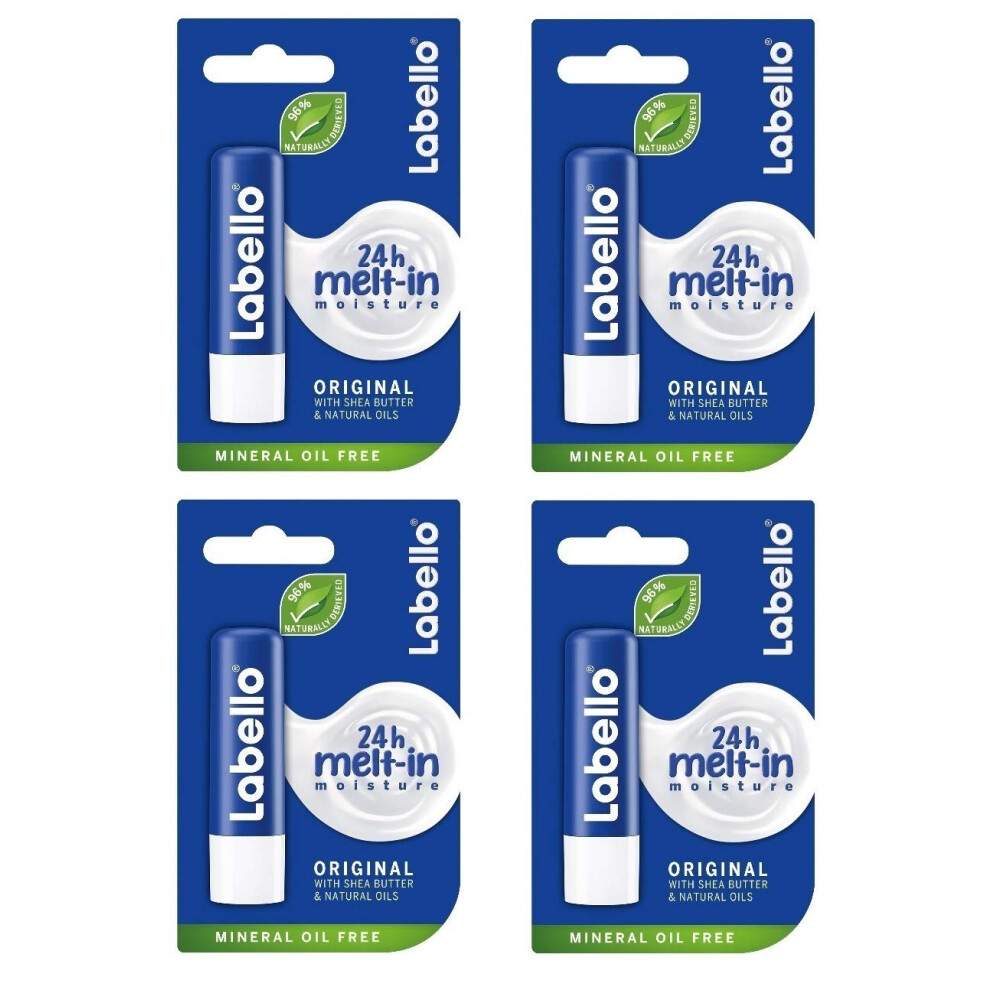 Labello Classic Care Lip Balm 5.5 Ml /4.8G Pack Of 4