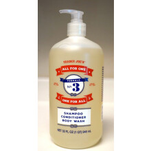 Trader Joe's - FORMULA NO.3 ALL FOR ONE FOR ALL Sampon balzsam s testpol NET 32 FL OZ 946 ml