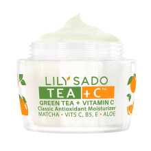 LILY SADO Tea+C Zldtea s C-vitamin hidratl krm - Antioxidns regedsgtl rnctalant napi hidratl lotion - hidratl, puhtja, feszesti s