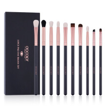 Docolor Lidschattenpinsel Set Professionelle Augen-Make-up Pinsel für Lidschatten Eyeliner Concealer Augenbrauen
