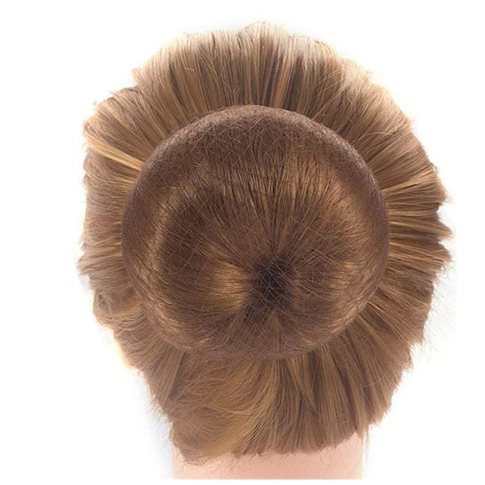 Coepoch 20"""" Lot Of Hair Nets Invisible Elastic Edge Mesh 50Cm Reusable Hair Nets (Light Brown 50Pcs)