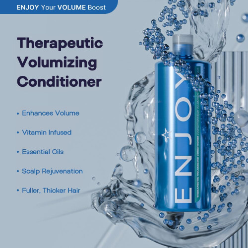 Enjoy Θεραπευτικό Σαμπουάν και Μαλακτική 10.1 oz Σετ 2