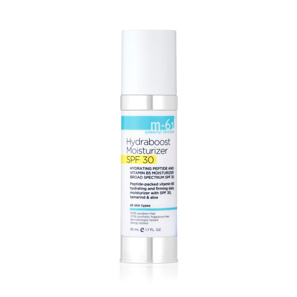 M-61 Hydraboost Moisturizer Spf 30- Unscented Hydrating Daily Spf 30 Moisturizer With Hyaluronic Vitamin B5 & E