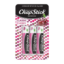 Baume l vres protecteur classique ChapStick, saveur cerise, 4 g (lot de 3)