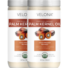 velona USDA tanstvnnyal rendelkezo szerves plmamag olaj - 64 Fl Oz | 100%-ban tiszta s termszetes hordozolaj | Finomtott hidegen sajtolt