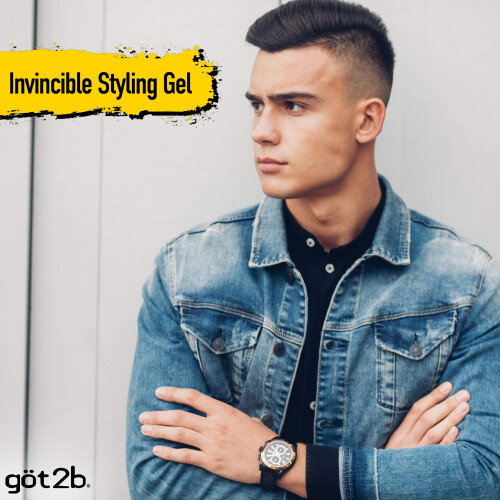 Schwarzkopf Got2b Ultra Glued Invincible Styling Haargel, 6 oz (3 St  ck) 2