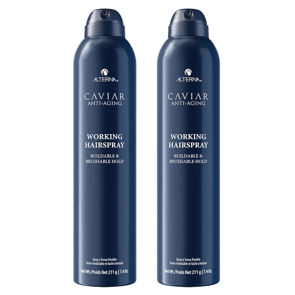Alterna Caviar Anti-Aging Professional Styling Working Haarspray Flexibler Halt 7,4 Unzen (2Er-Pack)-image