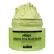 Hebepe Green Tea Matcha iszapmaszk Aloe Verval Mlytisztt hidratl s relaxl vulkni agyag arcmaszk
