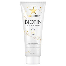 HAIRtamin Biotin Shampoo - Helps to Support Stronger  Longer  Thicker-Looking Hair with Sulfate-Free  Hydrating  Vitamin Rich Formula Shampoo  Made Wi