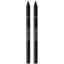 L'Oreal Paris Makeup Infallible Pro-Last blyant eyeliner vandt?t og udtv?rbestandigt glider let p? for at skabe ethvert look sort 0,042 oz. 2 t?