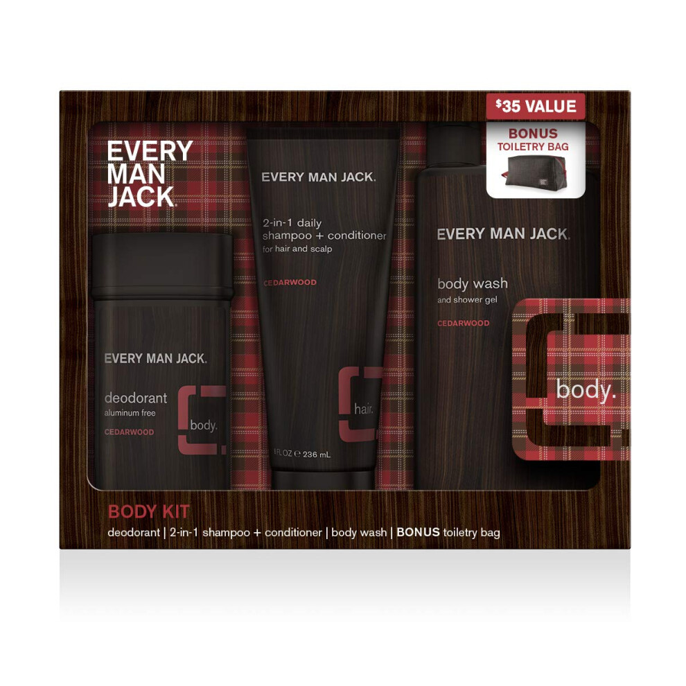 Every Man Jack Body Kit Cedarwood