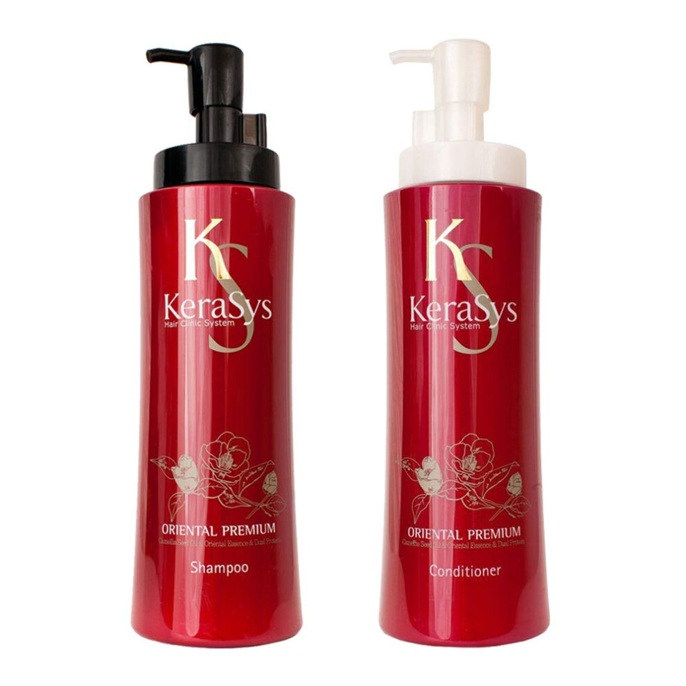 Kerasys Aekyung Oriental Premium Shampoo(600Ml) And Conditioner (600Ml) Sets