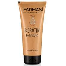 FARMASI Professional Keratin Therapy Repairing Hair Mask Obnova suchch pokozench barev pro vechny typy vlasu 6,7 fl. unce / 200 ml