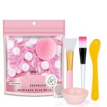 100 Stuck komprimierte Gesichtsmaskenblatter, Beauty-DIY-Einwegmaskenpapier, naturliche Baumwolle, Hautpflege, verpackte Masken, normal dick, erh