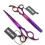 7,0 inch professionele haarknipschaarset met scheermes (violet) 4