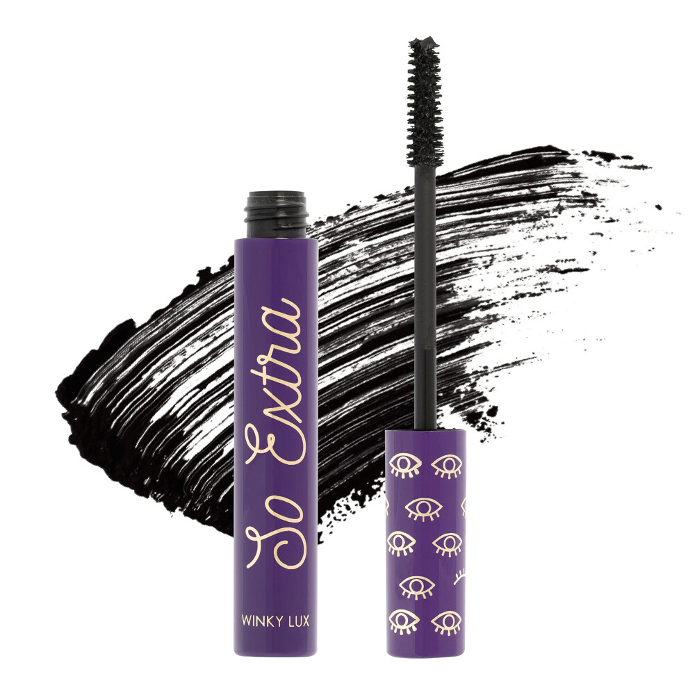 Winky Lux Black So Extra Mascara Voluminous Mascara And Lengthening Mascara - Mascara Eye Makeup