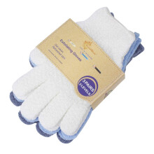 Evridwear Eksfolieringshandske til brusebad m?nd og kvinder Dual Texture Bath Body Scrub Handsker Dead Skin Cell Remover til Home Spa Massage med