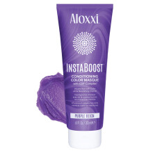 ALOXXI InstaBoost PURPLE Odzywka do osadzania koloru Natychmiastowa tymczasowa farba do wlosw - Maska koloryzujaca do glebokiego odzywiania (Purple