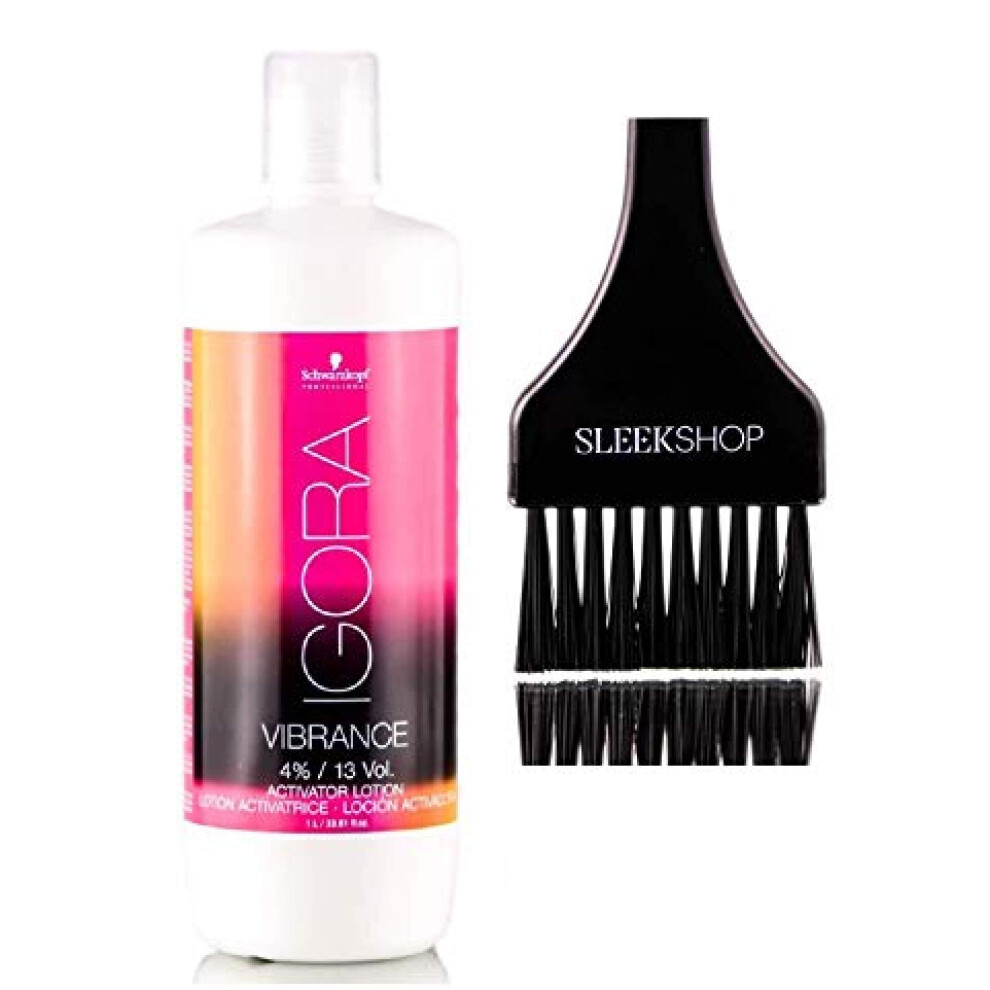 Schwarzkopf IGORA VIBRANCE 4% / 13 Volume ACTIVATOR LOTION (Kit Stylist) R   v   lateur (33,8 oz / 1000 ml LITRE)