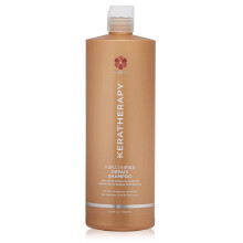 KERATHERAPY Keratin Infused KeratinFIXX Reparatieshampoo 33,8 fl. oz. oz. 1000 ml - Reparatieshampoo voor droog, beschadigd of kroeshaar met kaviaar