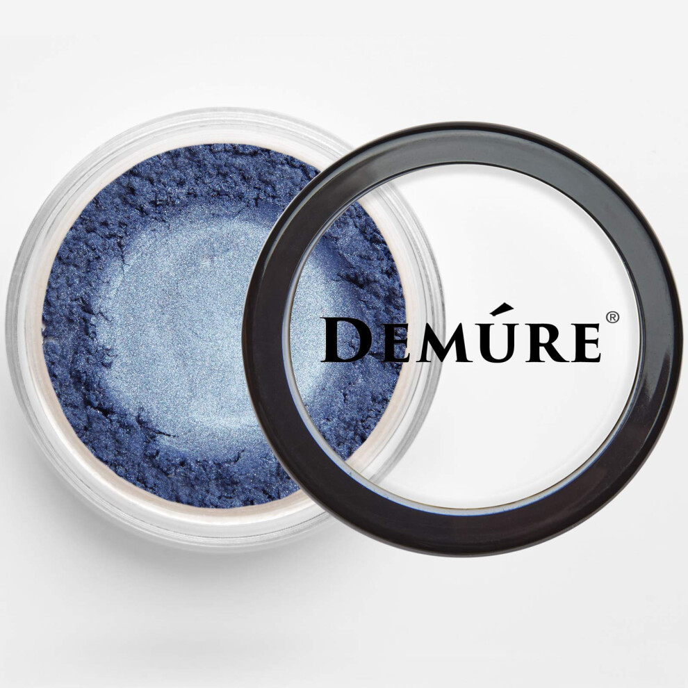 Dem?E Blue Demure Mineral Make Up Eye Shadow ( Sparkle) Shimmer Eyeshadow Loose Powder Glitter Eyeshadow Eye Makeup Professional Makeup