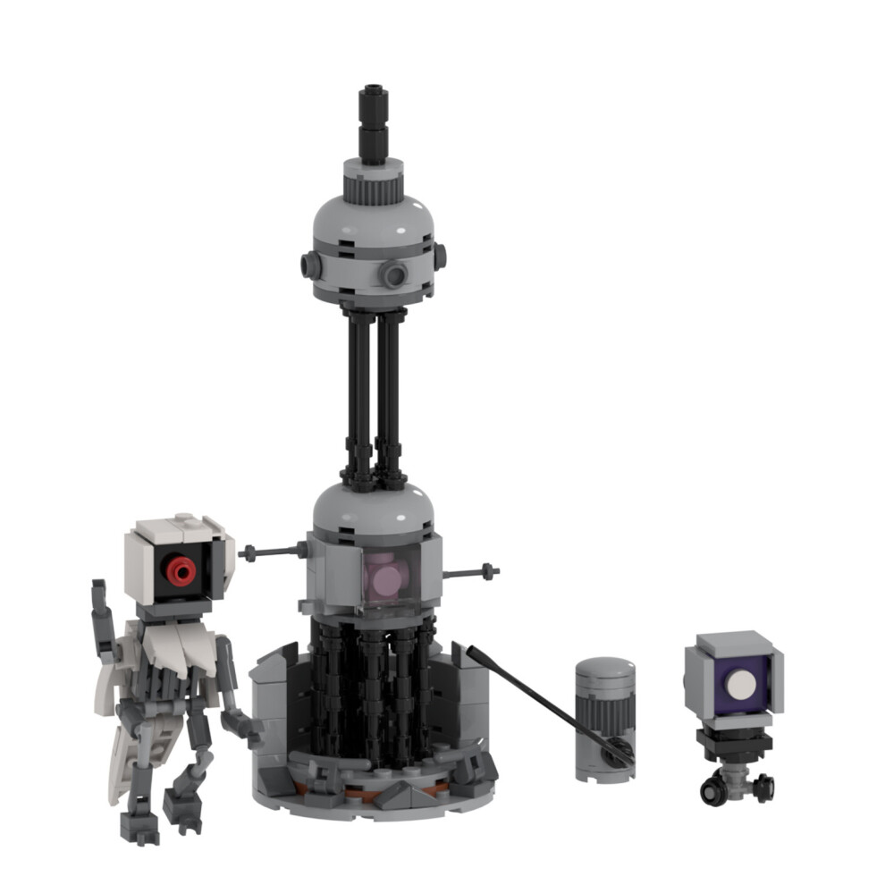 (Robot) Poppy Playtime Chapter 4 Building Blocks Smiling Critters Building Blocks Toys
