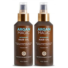 Argan Magic Intensieve Haarolie | Herstelt Beheersbaarheid en Elasticiteit - Voegt Glans toe | Beheerst Frizz | Made in USA