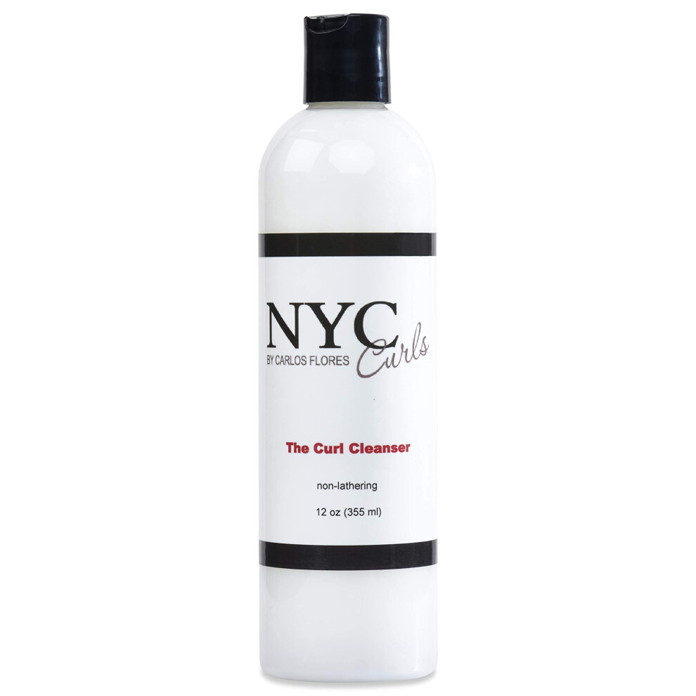 NYC Curls The Curl Cleanser | Best Sulfate Free Shampoo Alternative for Curly  Coily  & Wavy Hair | Zero Lather & Color Safe | Sulfate Free & Vegan |