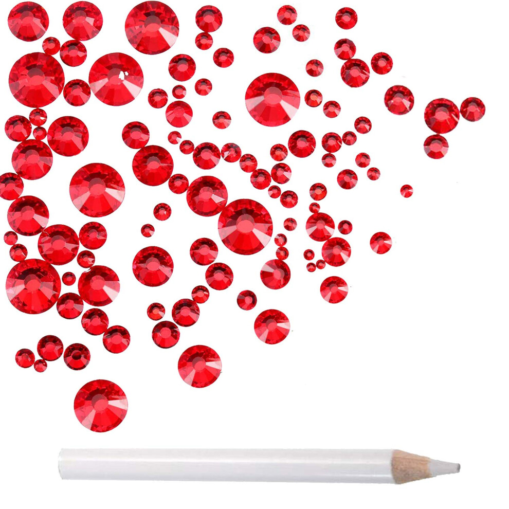 Lpbeads 3456 PièCes De Cristaux Pour Ongles Ab, Strass Pour Nail Art, Perles Rondes, Breloques En Verre à Dos Plat, Pierres PréCieuses, 6 Tailles-image