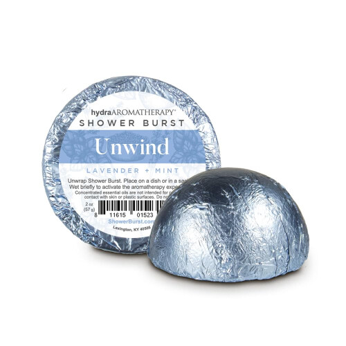 hydraAromatherapy Unwind Shower Burst Duo Pack 1