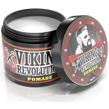 Viking Revolution Hair Pomade voor mannen (nieuwe formule) - Medium hold en matte glansvrij voor een klassieke look, 118 ml - Op waterbasis en gemakke