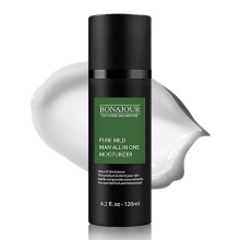 [BONAJOUR] Vegan Daily All-In-One Moisturizer for men Natural & Organic Anti-Aging Face Lotion Skincare for Men 4.2 Fl. Oz