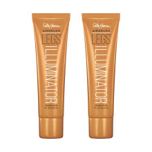 Sally Hansen Airbrush Legs, Illuminator Ben Makeup, Golden Glow 3.3 Oz, 2-pack