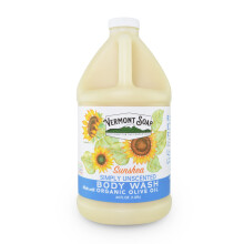 VERMONT SOAP Body Wash Natuurlijke body wash met sheaboter Milde gel body wash voor hydraterende en verzachtende huid Geurvrije body wash voor dames
