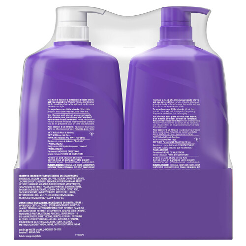 Aussie Aussie Miracle Volume Shampoo e Conditioner con Bamboo & Kakadu Plum, 26.2 Fl Oz (Confezione da 2) 1