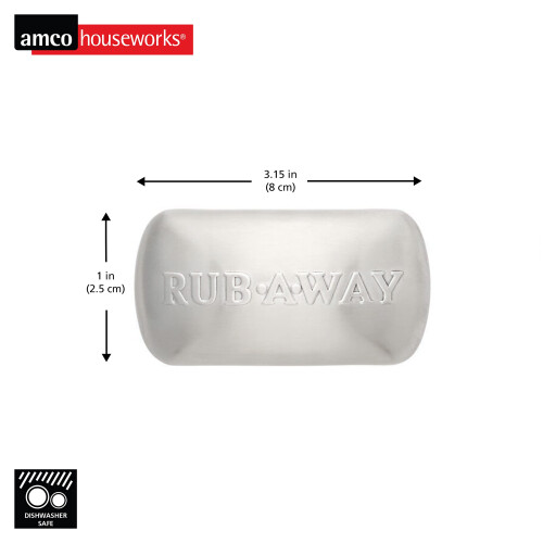 Amco 5246231 Rub-a-Way Bar Rustfrit St?l Lugt Absorber Mini 1