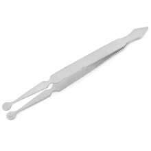 OdontoMed2011 Pinzette zum Halten von Perlenkugeln, 11,4 cm, Piercing-Werkzeug, ODM